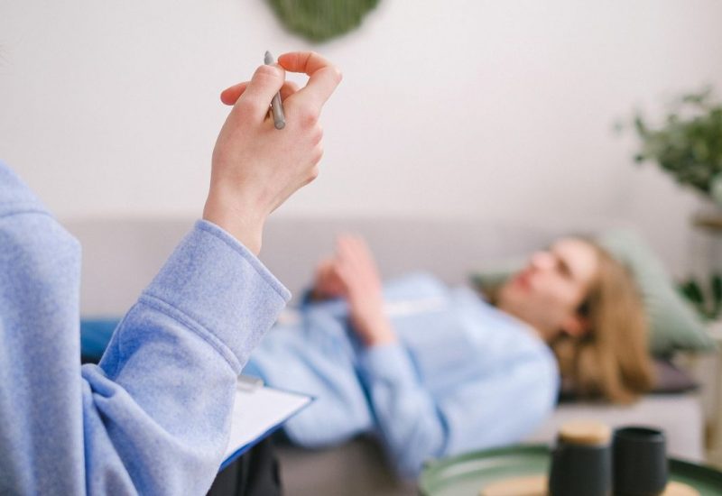 therapist and patient